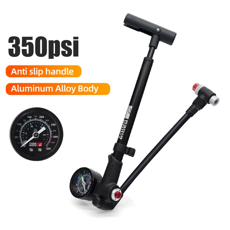 High-pressure 350psi Bike Air Pump