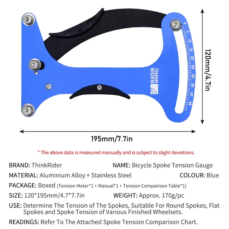 Spoke Tension Meter Tool