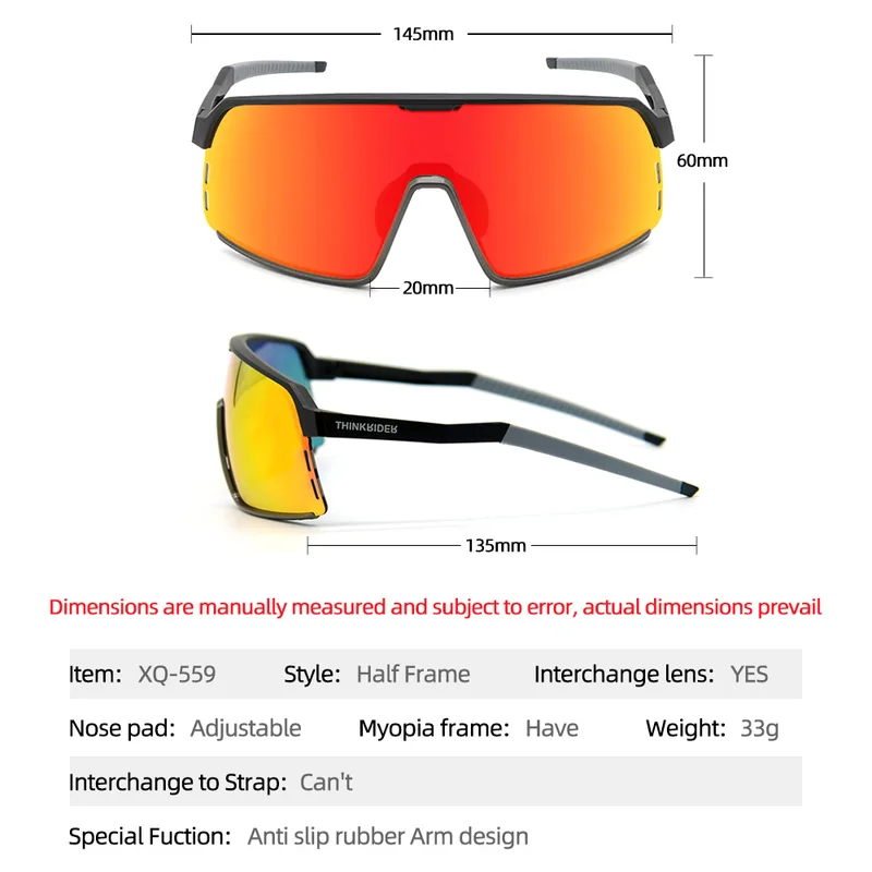 Photochromic Polarized Cycling Glasses XQ548