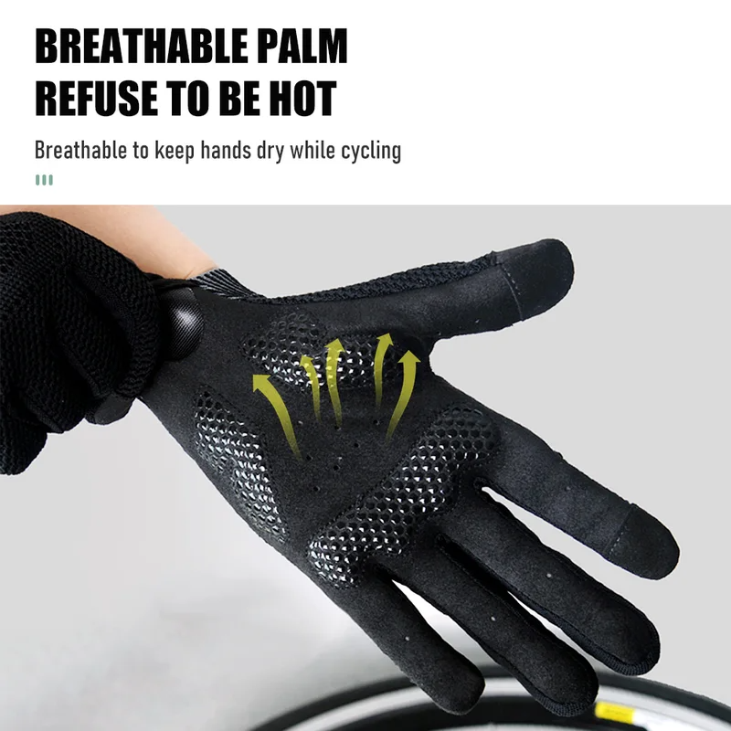 Cycling Gloves Long Finger Winter