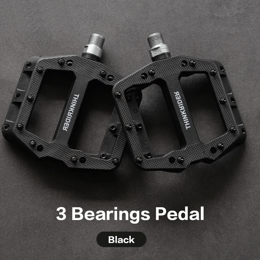 Nylon Bike Pedals KP931 (3 bearings)